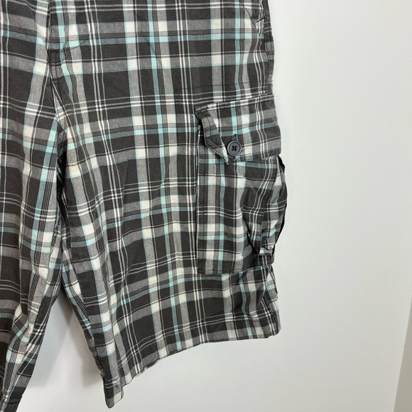 Vintage Converse Plaid Skater Shorts Sz 30 - Picture 4 of 10